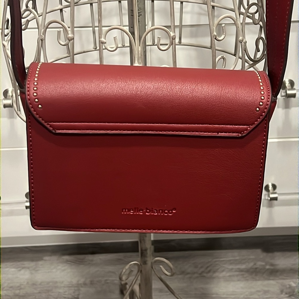 Melee Blanco vegan leather crossbody bag - Picture 6 of 9